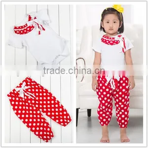 Top Quality 2016 New Fashion Baby Girls Clothes , Girls Boutique Outfits , Baby Clothing Sets thumbnail-1