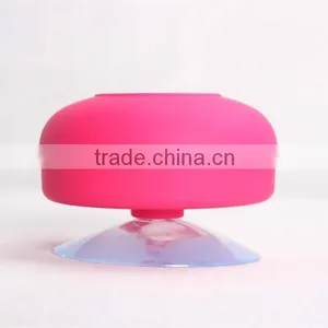 Waterproof Suction Cup Style Mini Wireless Bluetooth Speaker thumbnail-4