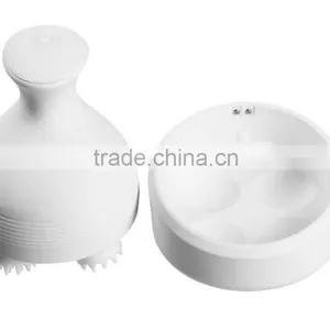 Factory OEM ODM Automatic Electric Handheld Vibration Head Massage Health Care With Charger thumbnail-4