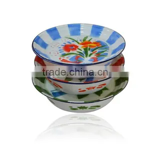 Promotional Custom Logo Enamel Mug,high Quality Enamel Cookware, Wholesale Enamel Plate Decorated thumbnail-6