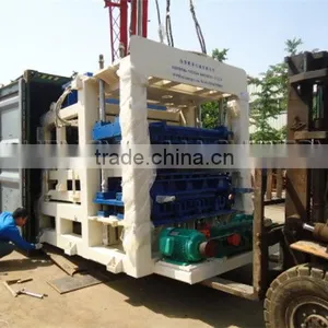 QT10-15 Hollow Concrete Block Baking-free Automatic Forming Machine thumbnail-4