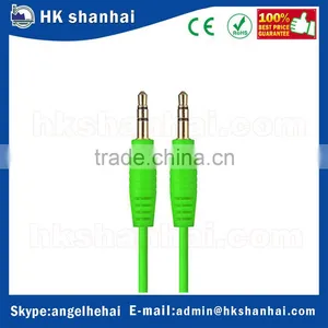 New and Hot China Wholesale 6 Feet Computer Speakers Male to Male 5 Color Combo Aux Cable 3.5mm Stereo Audio Cable thumbnail-3