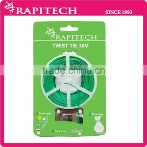 30M Garden Plant Soft Twist Tie thumbnail-3