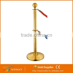 ACEALLY U-shape Base Stackable Retractable Belt Stanchion thumbnail-5