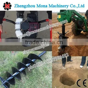New Earth Drill Hole Digging Tools Auger Drilling Machine With Brake and Anti - Vibration System thumbnail-5