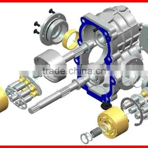 F-HPVMF-18-R-02 Hydrostatic Transmission for Combine Harvester,hydraulic System Parts thumbnail-3
