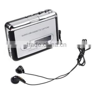 Tape to PC USB Cassette-to-MP3 Converter Capture Audio Music Player thumbnail-1