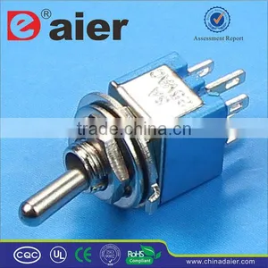SMTS-202-C1 6PIN Short Handle Mini Toggle Switch ON-ON thumbnail-1