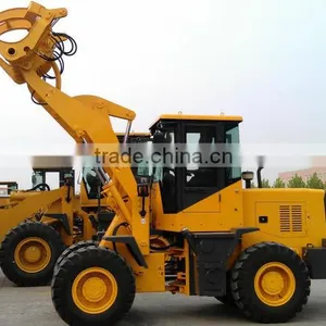 Loader With Grass/log/wood /pipe Timber Grasper/grab thumbnail-5