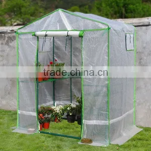 Mini Greenhouse With Plastic PE Cover Made in China HX54010-E thumbnail-1