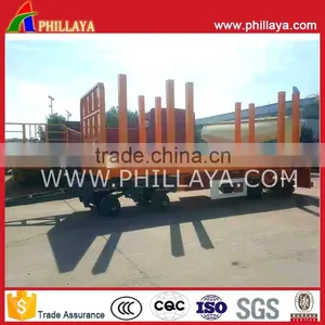 1 Year Guranteed 3-4 Axles Drawbar Trailer With Turntable Dolly and Removable BTW for Choice thumbnail-6