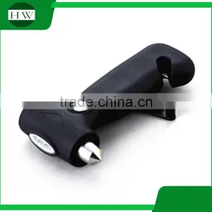 Car Escape Tool Cranking Safety Belt Cutter & Car Glass Hammer Broker With LED Dynamo Flashlight Torch thumbnail-2