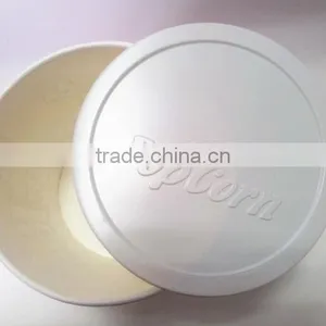 Disposable Blister Plastic Cover for Popcorn Bucket / Plastic Lids for Popcorn Bucket thumbnail-4