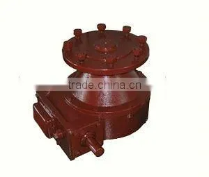Wheel Worm Drive Gearbox Reducer, Parts for Farm Sprinkler Agricultural Center Pivot Irrigation Machiner System Equipment thumbnail-1