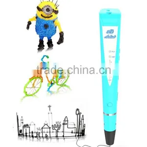 New 3d Printer Pen 3d Doodle Pen for Abs Pla Filament Printing 3D Creative Pen Printing thumbnail-3