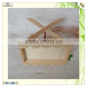 Fsc Certified 3 Holder Shelf Wooden Flower Tray thumbnail-4