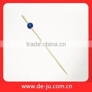 Picnic Blue Ball Skewer Bamboo Skewer With Decorations thumbnail-1
