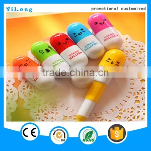 Promotional Advertising Triangle Pen With Rubber Slim Ballpoint Pens Advertising Ballpoint Pen Ball Pen With Large Clip thumbnail-3