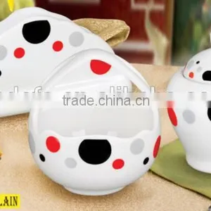 Hot Sell to Algerial Market Ceramic Flowers Basket Decoration thumbnail-1