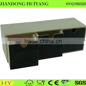 Custom Cheap Wooden Desktop Drawer Organizer With Black Board thumbnail-1