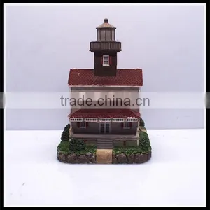 Custom Souvenir 3D Castle Building Model Craft Resin House Building Model Factory thumbnail-4