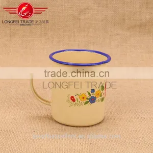 China Hot Sale High Quality Cheap Enamel Camping Mug Wholesale thumbnail-1