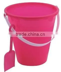 Plastic Beach Toy, Beach Bucket Set and Spades thumbnail-1