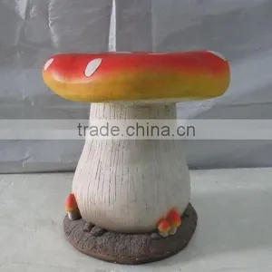 Beautiful Mushroom Shape Fiberglass Garden Chair thumbnail-1