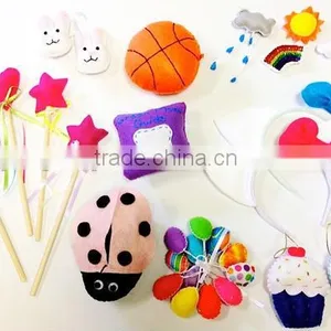 2017 China Hot Sale High Quality Handmade Promotional New Product Handmade Eco Friendly Cheap Wholesale Felt Different Kids Toys thumbnail-1