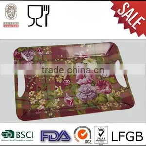 Hot Selling Wholesale Melamine Serving Tray,rectangular Melamine Tray thumbnail-1