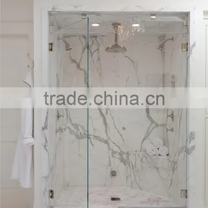 Premium Solid Surface Natural Stone China White Marble Tile for Floor thumbnail-1
