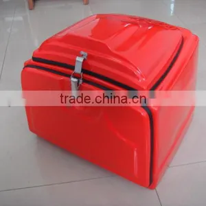 High Quality Shiny Gel Coat Finish Fiberglass Delivery Box for Scooter and Motorcycle. Factory thumbnail-2