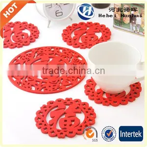 Professional Factory Supply Felt Coaster thumbnail-5