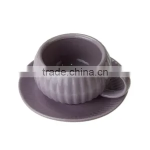 2014 Fashion Ceramic 280ml Coffee Cup Saucer thumbnail-1