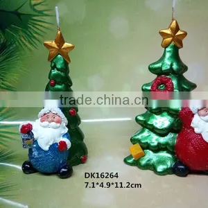 Factory Wholesale Santa Claus Christmas Candle thumbnail-5