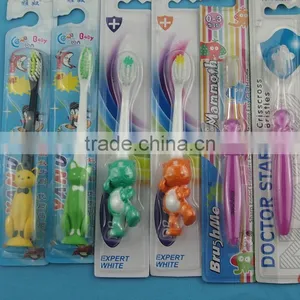 Kid Toothbrush Bring Suckers Plastic Handle Soft Bristles Toothbrush thumbnail-2