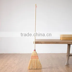 Corn Fiber Heavy-Duty Wire Banded Warehouse Soft Industrial Broom thumbnail-2