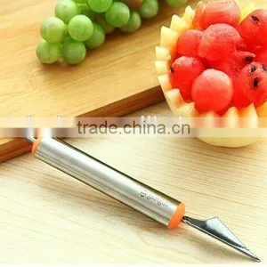 Multifunction Fruit Salad Tool , Melon Baller & Carving Knife thumbnail-5