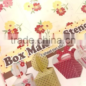DIY Box Making Stencil Kit, Gift Box Stencil Kit, Paper Box Maker thumbnail-2