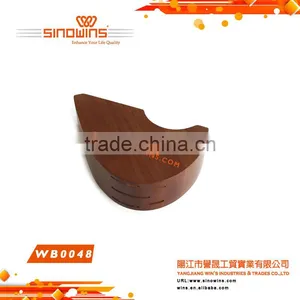 WB0048 Wooden Stand 3pcs Slotted Knife Block Different Colors thumbnail-3