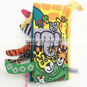 Kid Educational Jungle Cloth Book Baby Intelligence Early Developmental Learning To TW thumbnail-6