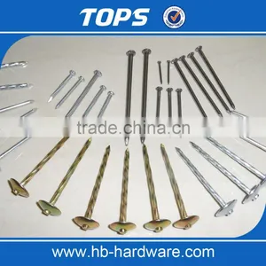 Galvanized Surface Treatment Umbrella Head Roofing Nails thumbnail-1