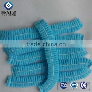 2015 Bouffant Disposable Head Cap , Nurse Cap Hair Net in Hospital , Food Industry , Cleanroom thumbnail-1