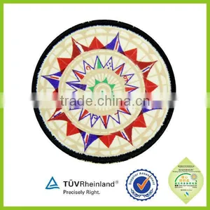 OEM Supply Custom Cotton Tag /label Screen Printing Patches thumbnail-1