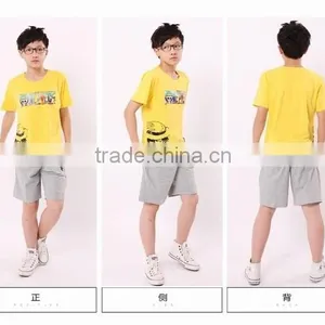 Teenagers Cotton Printed Sunshine Lively Short Sleeve T Shirts thumbnail-2