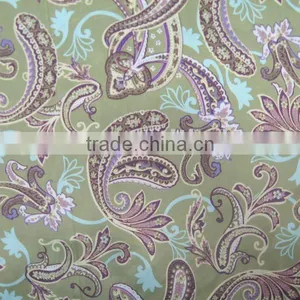100% Polyester Satin Fabric, Print Satin thumbnail-1