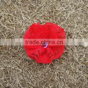 2015 Exquisite Workmanship Non-fading Wholesale Fancy Chiffon Lace Flowers thumbnail-4