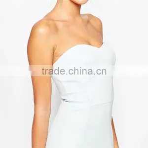 OEM Womens Evening Party Dress Strapless Formal Party Dress thumbnail-4