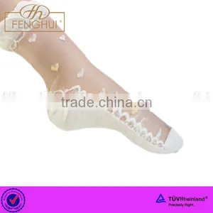TH 1021 YIwu FenghuiColor of Love Crystal Socks,glass Stockings, Silkworm Silk Stockings thumbnail-1