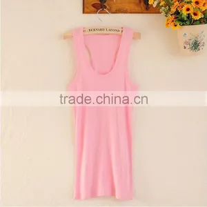 Wholesale GYM Lady Tank Top,Blank Women Tank Top,Custom Cotton Women Tank Top thumbnail-3